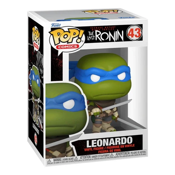 Teenage Mutant Ninja Turtles Leonardo Funko Pop! Comics Vinyl Figure Bild 1