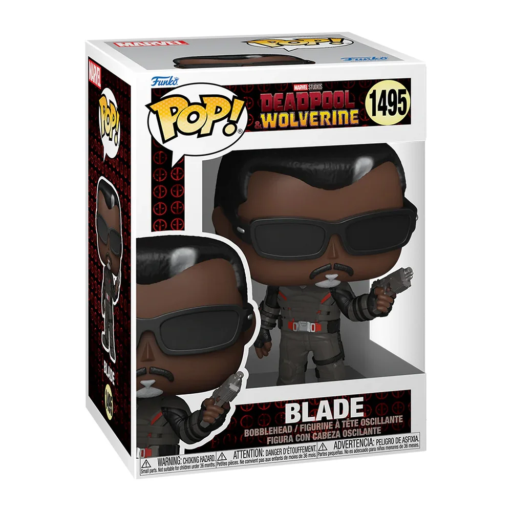 Deadpool 3 Blade Funko Pop! Marvel Series 3 Vinyl Figure Bild 1