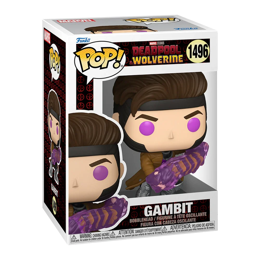 Deadpool 3 Gambit Funko Pop! Marvel Series 3 Vinyl Figure Bild 1