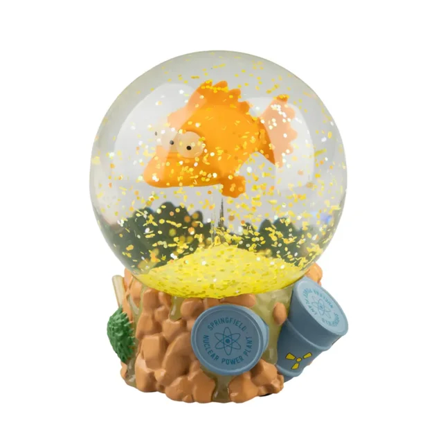The Simpsons Blinky The Three Eyed Fish Snow Globe