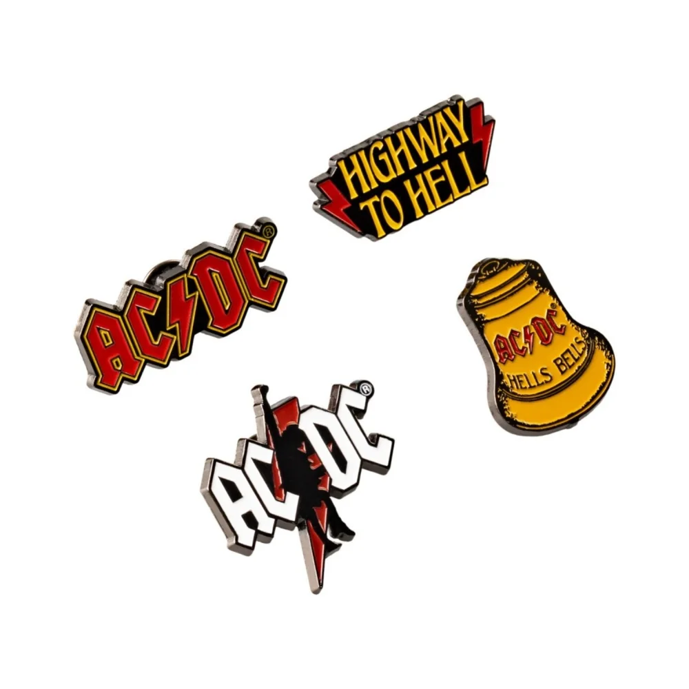 AC/DC Set Of 4 Pins Bild 1