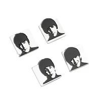 The Beatles Set Of 4 Pins - undefined undefined