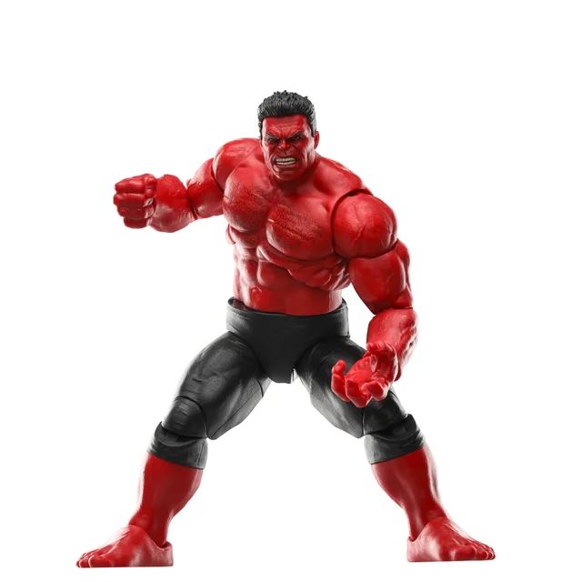 Marvel Legends Series Red Hulk, Captain America: Brave New World Deluxe Action Figure (6”)