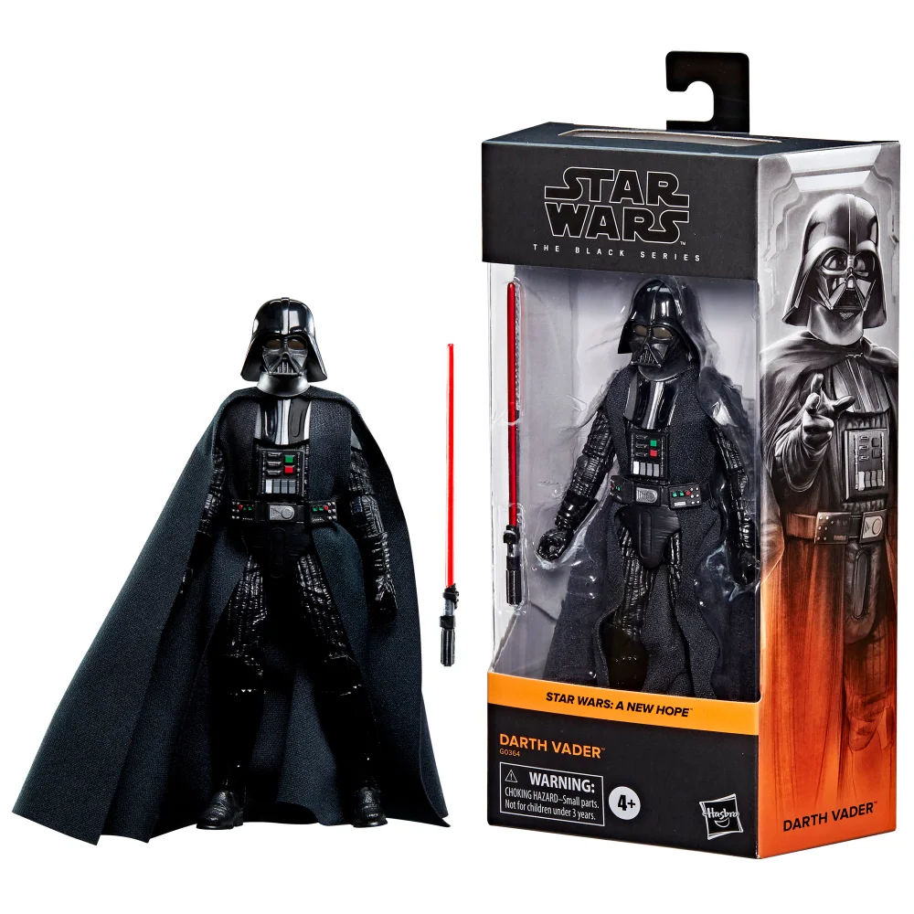 Star Wars The Black Series Darth Vader, Star Wars: A New Hope Collectible 6 Inch Action Figure Bild 1