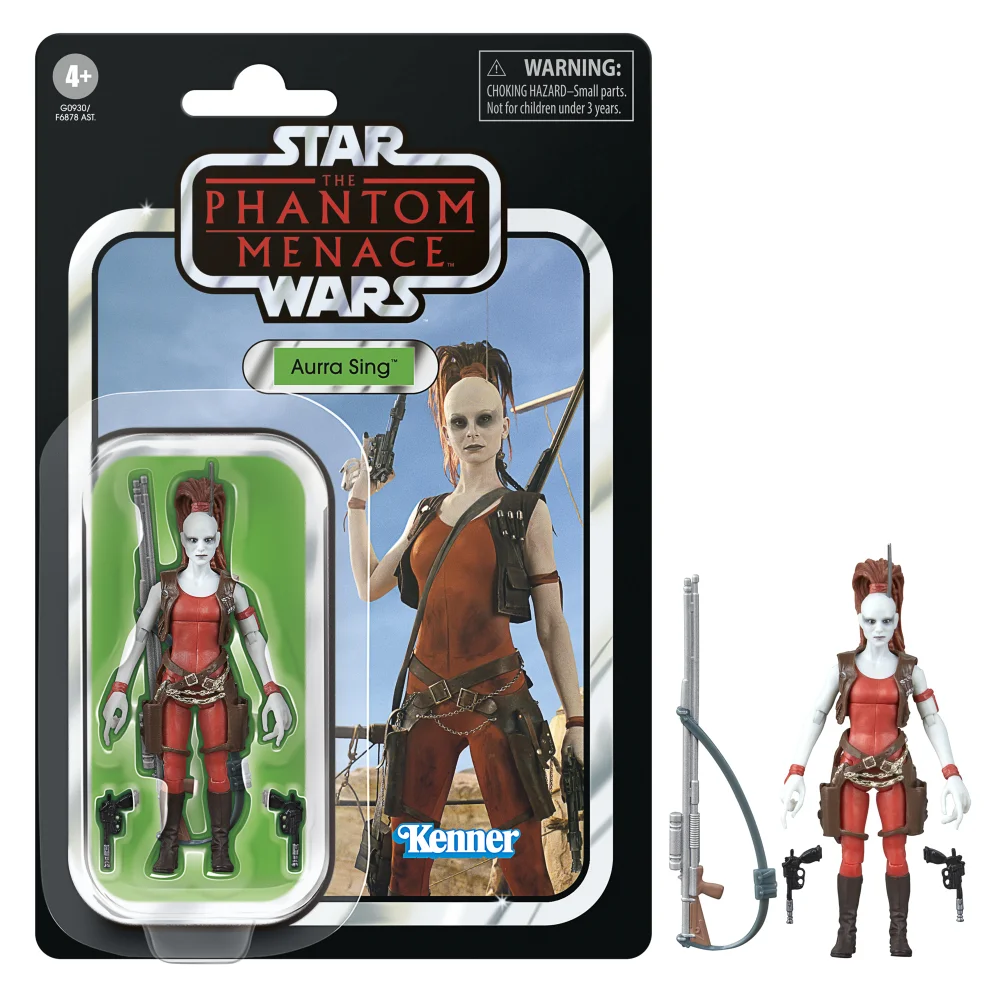 Star Wars The Vintage Collection Aurra Sing, Star Wars: The Phantom Menace 3.75 Inch Action Figure Bild 1