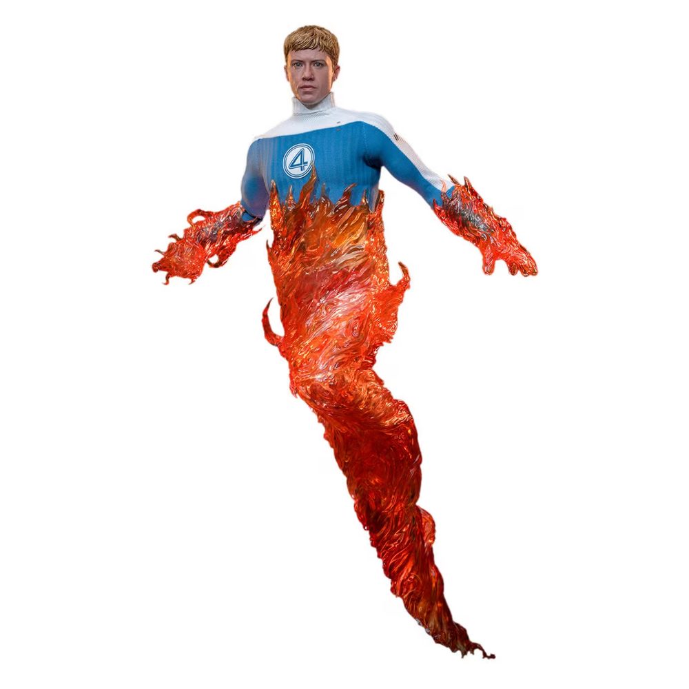 Hot Toys 1/6 Human Torch - Fantastic Four First Steps Bild 1