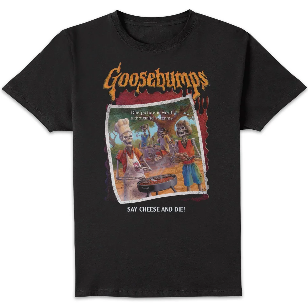 Goosebumps Say Cheese And Die Unisex T-Shirt - Black - S Bild 1