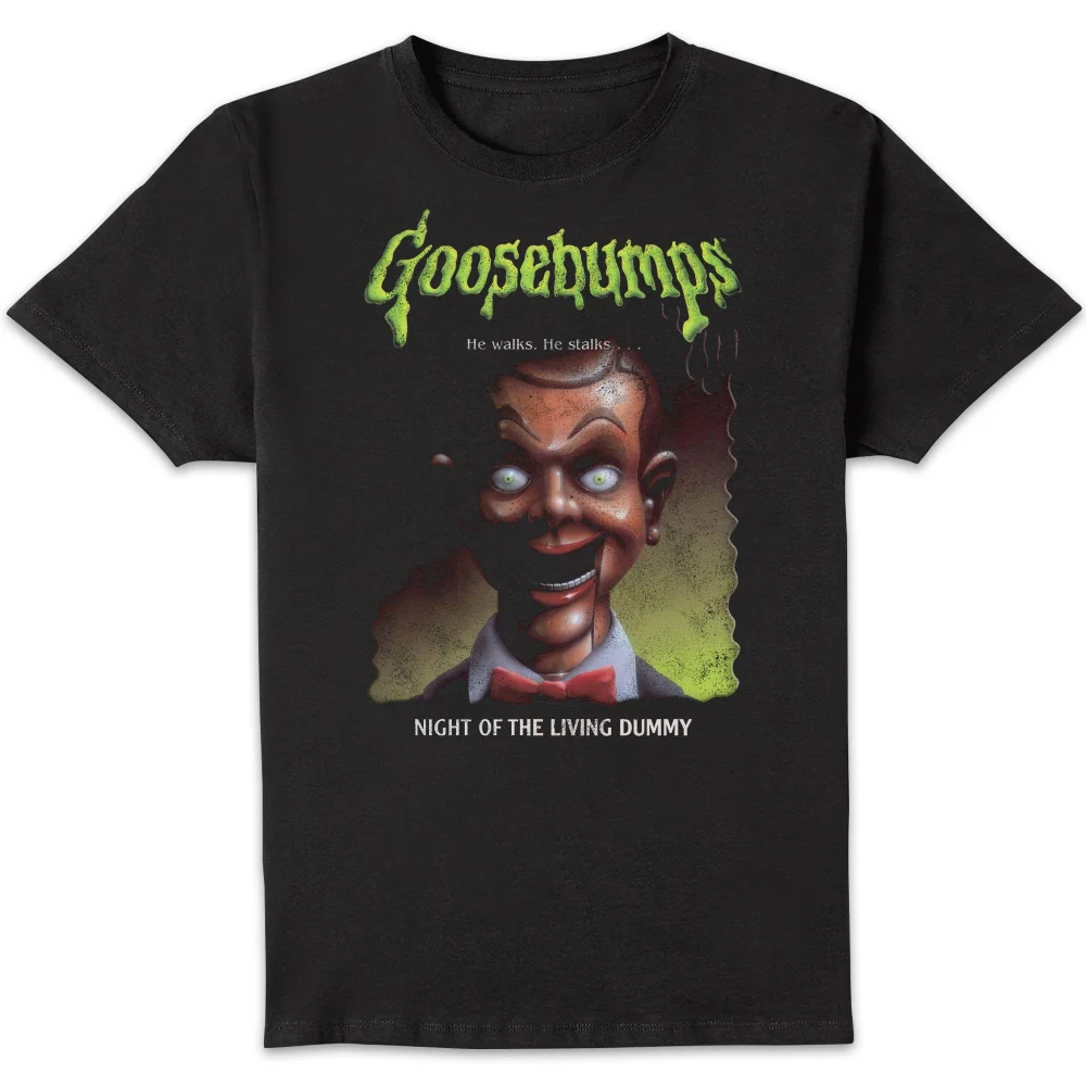 Goosebumps Night Of The Living Dummy Unisex T-Shirt - Black - S Bild 1