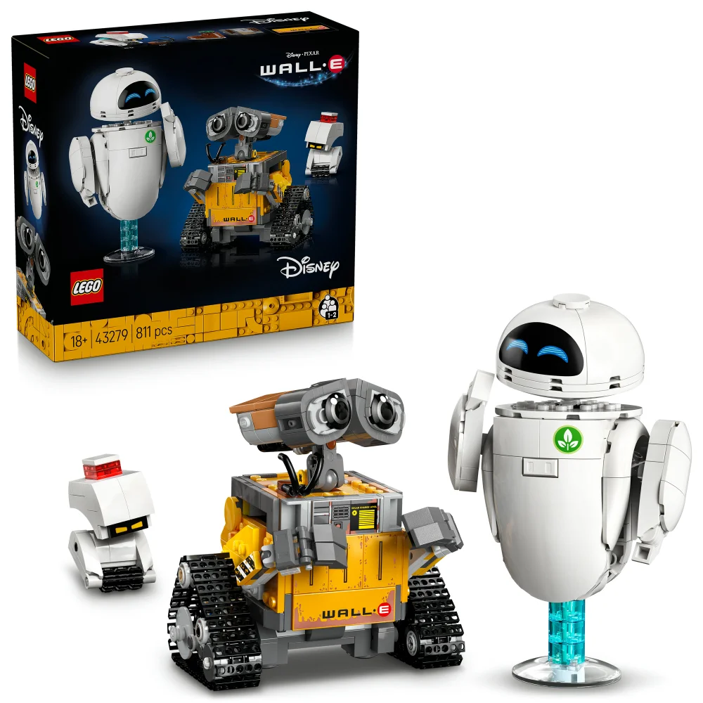 LEGO® | Disney and Pixar WALL-E and EVE Animated Film Building Set 43279 Bild 1