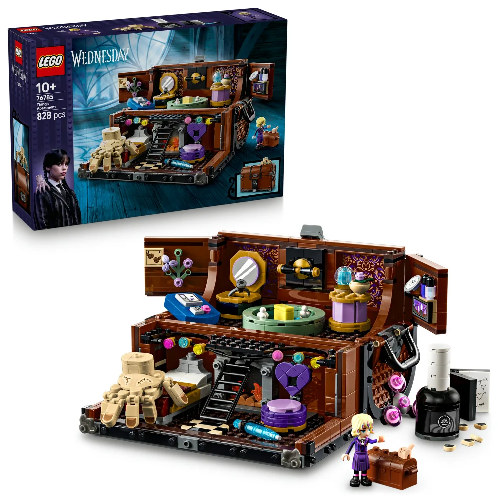 LEGO® Wednesday Thing’s Apartment, Birthday or Halloween Gift Building Set 76785 Bild 1