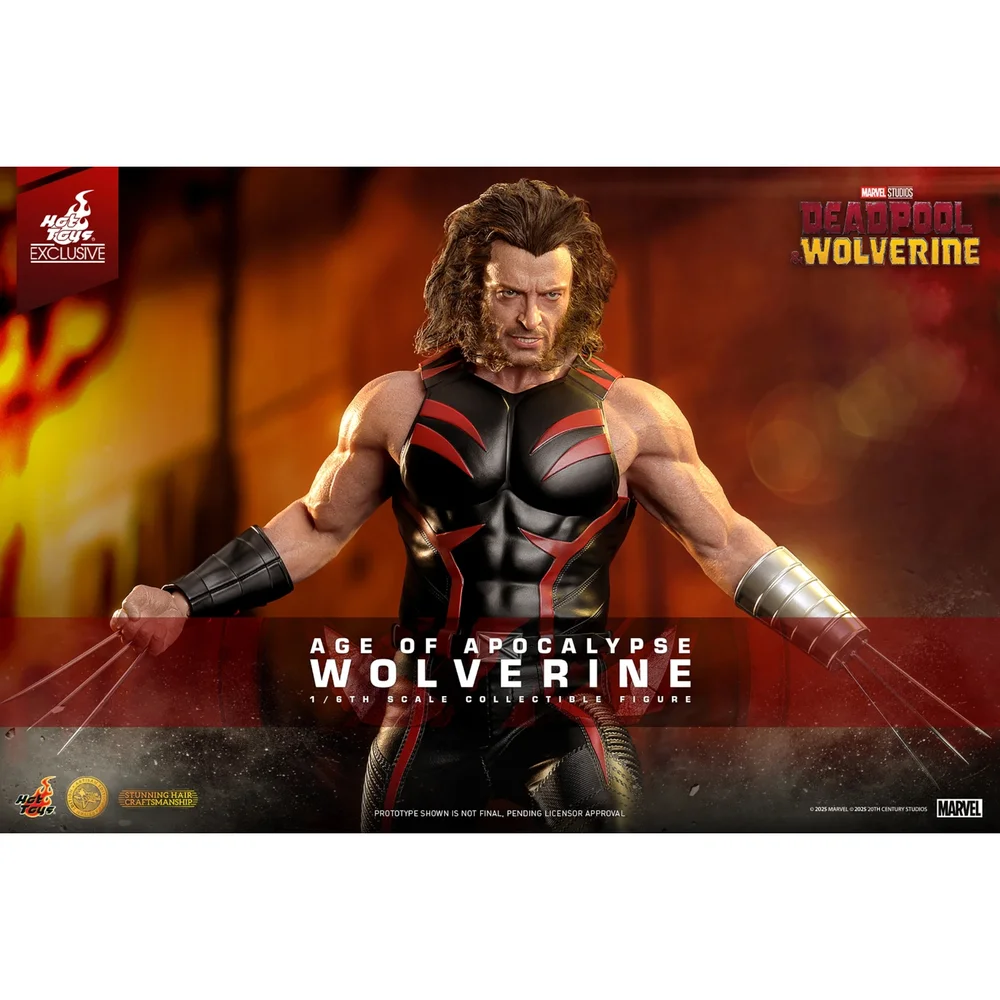 Hot Toys Marvel Deadpool & Wolverine Age of Apocalypse Wolverine Artisan Edition 1/6 Scale Statue Bild 1