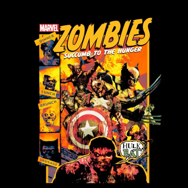 Marvel Zombies Succumb To The Hunger Unisex T-Shirt - Black