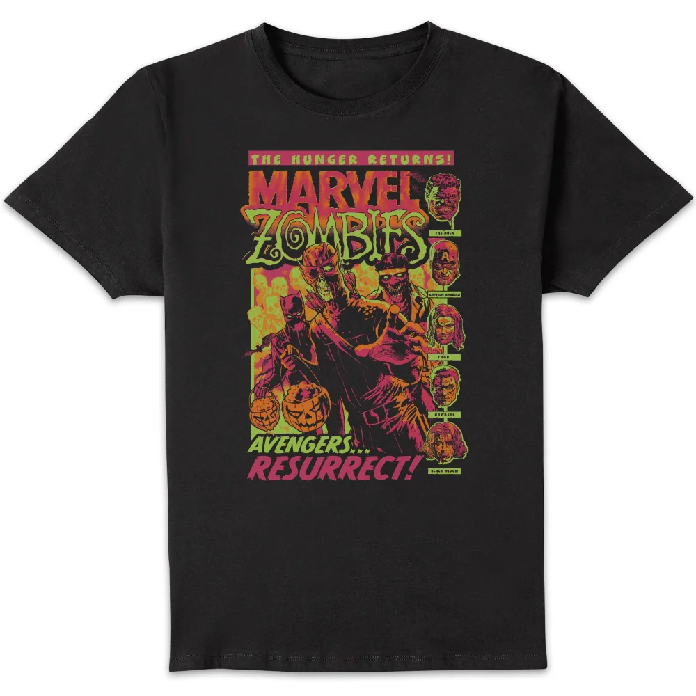 Marvel Zombies Avengers... Resurrect! Unisex T-Shirt - Black - S Bild 1