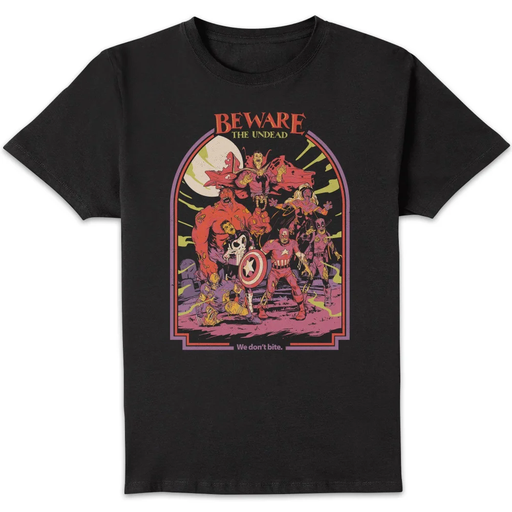 Marvel Zombies Beware The Undead Unisex T-Shirt - Black - S Bild 1