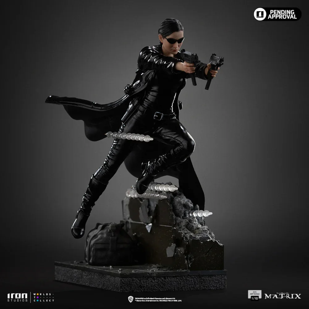 Iron Studios Matrix Trinity Art Scale 1/10 Statue Bild 1
