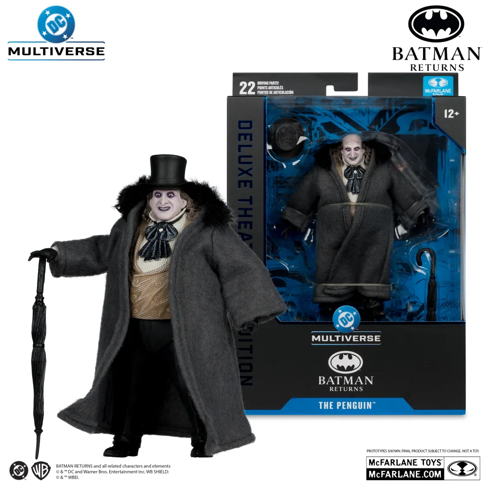 McFarlane Toys DC Theatrical Deluxe Wave 2 The Penguin (Batman Returns) 7" Action Figure Bild 1