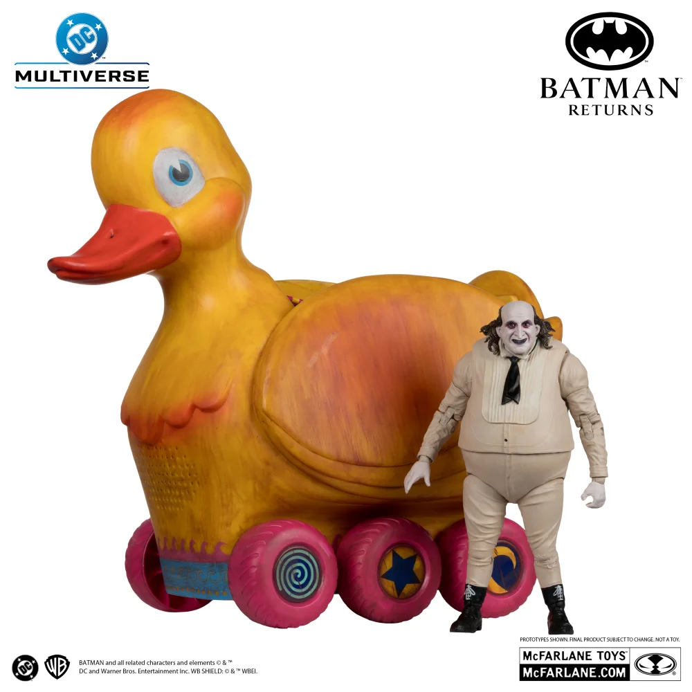 McFarlane Toys DC Multiverse Vehicles The Duck With Penguin Figure (Batman Returns) Bild 1