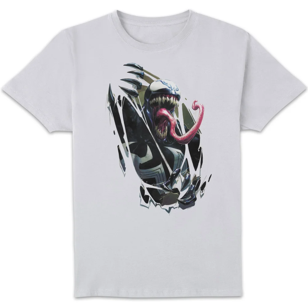 Marvel Venom Chest Burst Unisex T-Shirt - White - XS Bild 1