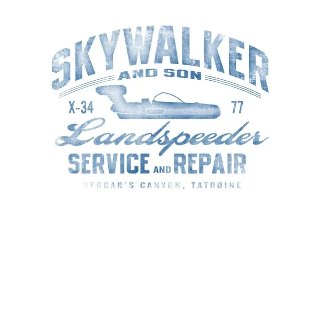 Star Wars Skywalker Landspeeder Repair Unisex T-Shirt - White