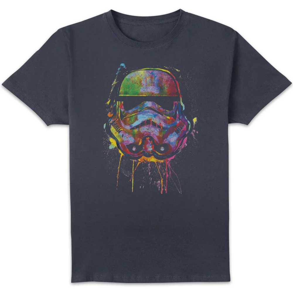 Star Wars Paint Splat Stormtrooper Unisex T-Shirt - Navy - XL Bild 1