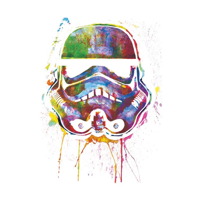 Star Wars Paint Splat Stormtrooper Unisex T-Shirt - White