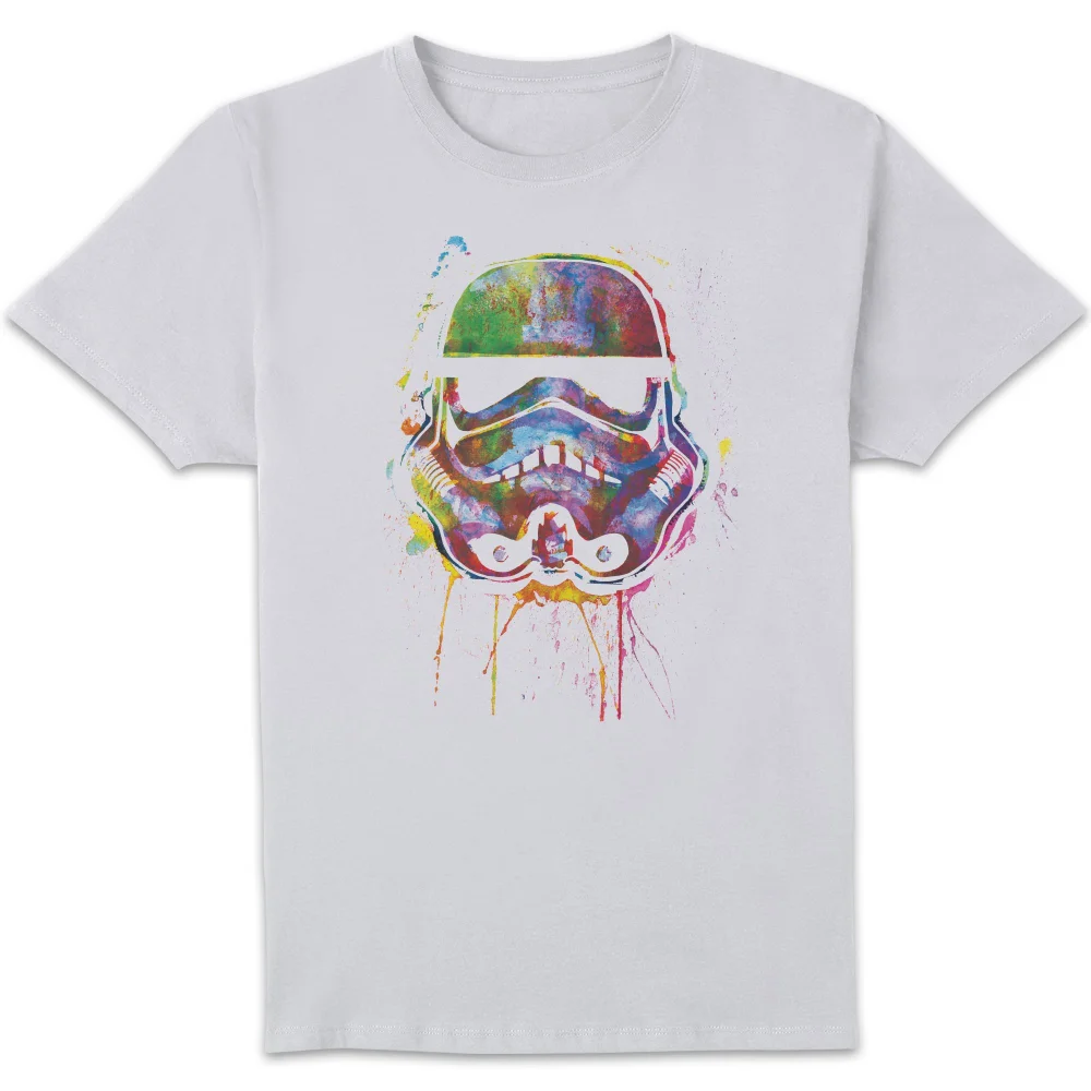 Star Wars Paint Splat Stormtrooper Unisex T-Shirt - White - XS Bild 1