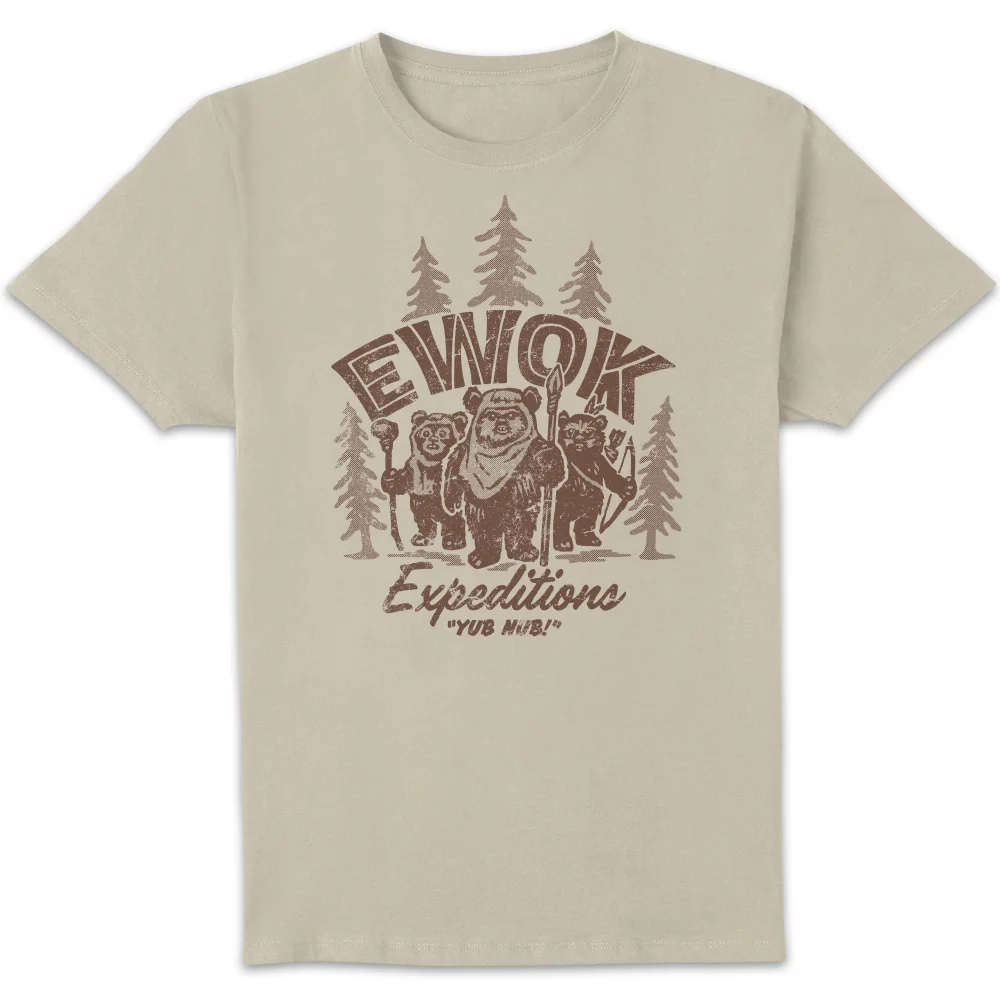 Star Wars Ewok Expedition Unisex T-Shirt - Cream - S Bild 1