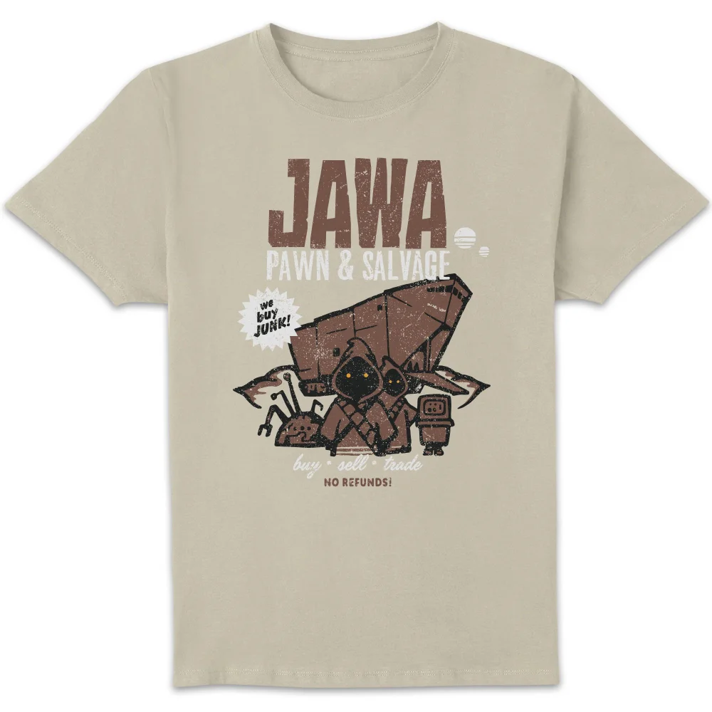 Star Wars Jawa Pawn And Salvage Unisex T-Shirt - Cream - S Bild 1