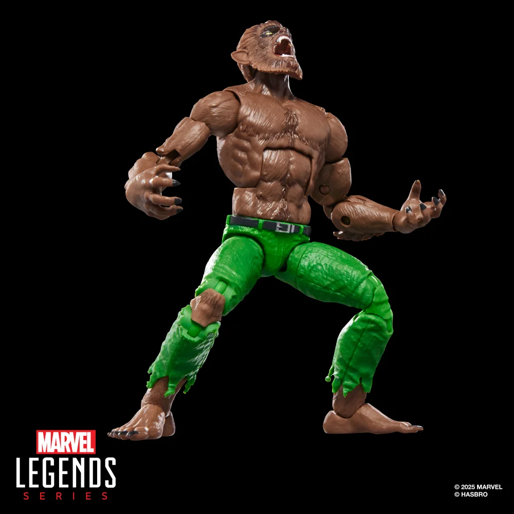 Hasbro Marvel Legends Series Werewolf By Night, Marvel Comics Action Figure Bild 1