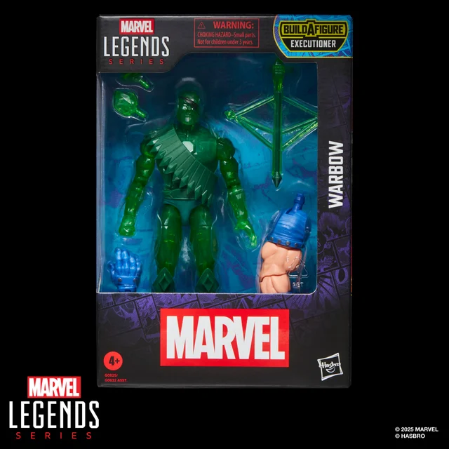 Hasbro Marvel Legends Series Warbow, Saga of Crystar Comics Action Figure