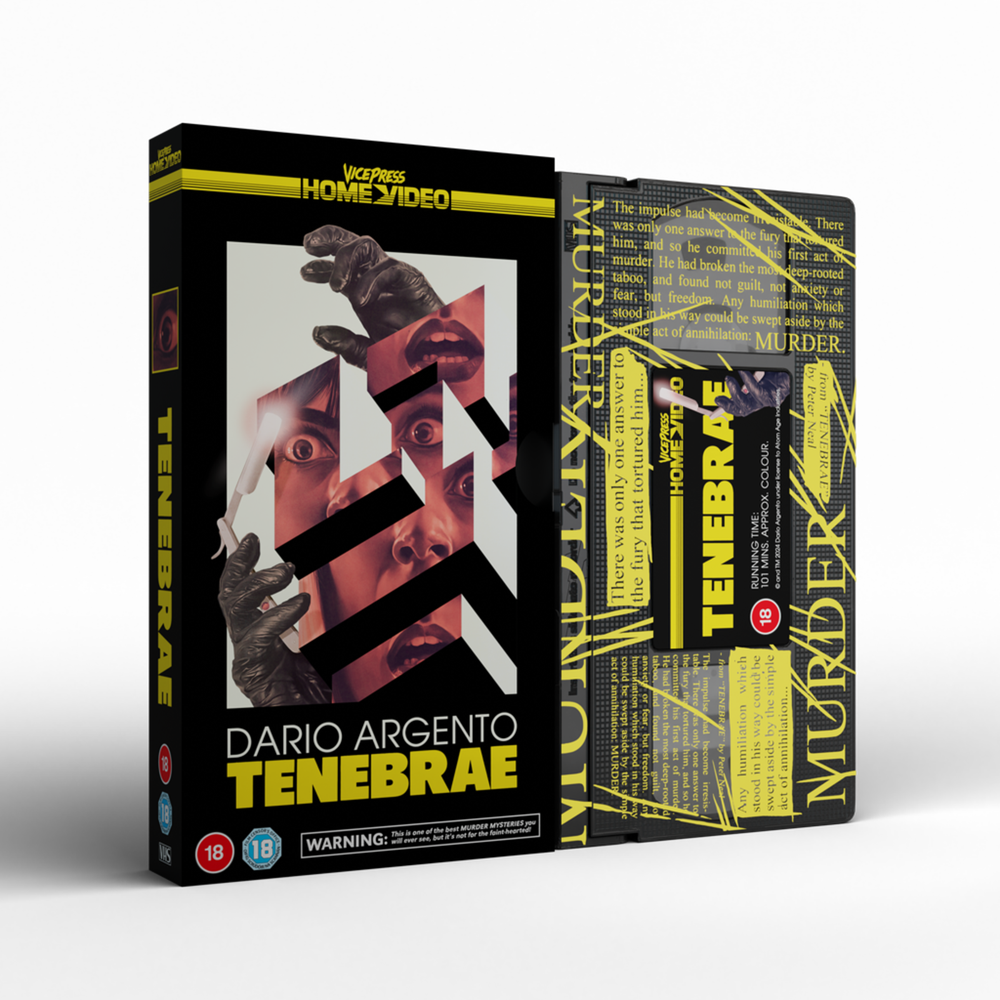Tenebrae - Slipcase Edition VHS (EU) Bild 1
