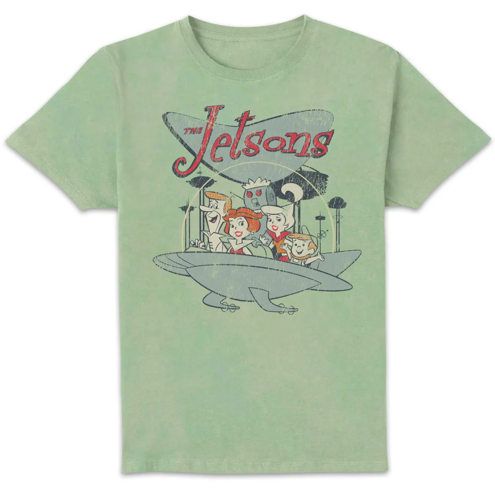 Jetsons Unisex T-Shirt - Mint Acid Wash - XXL Bild 1