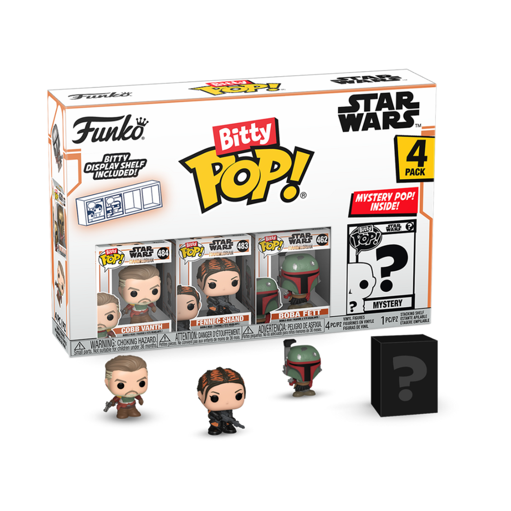 Funko Bitty POP Mandalorian Marshal 4pk Bild 1