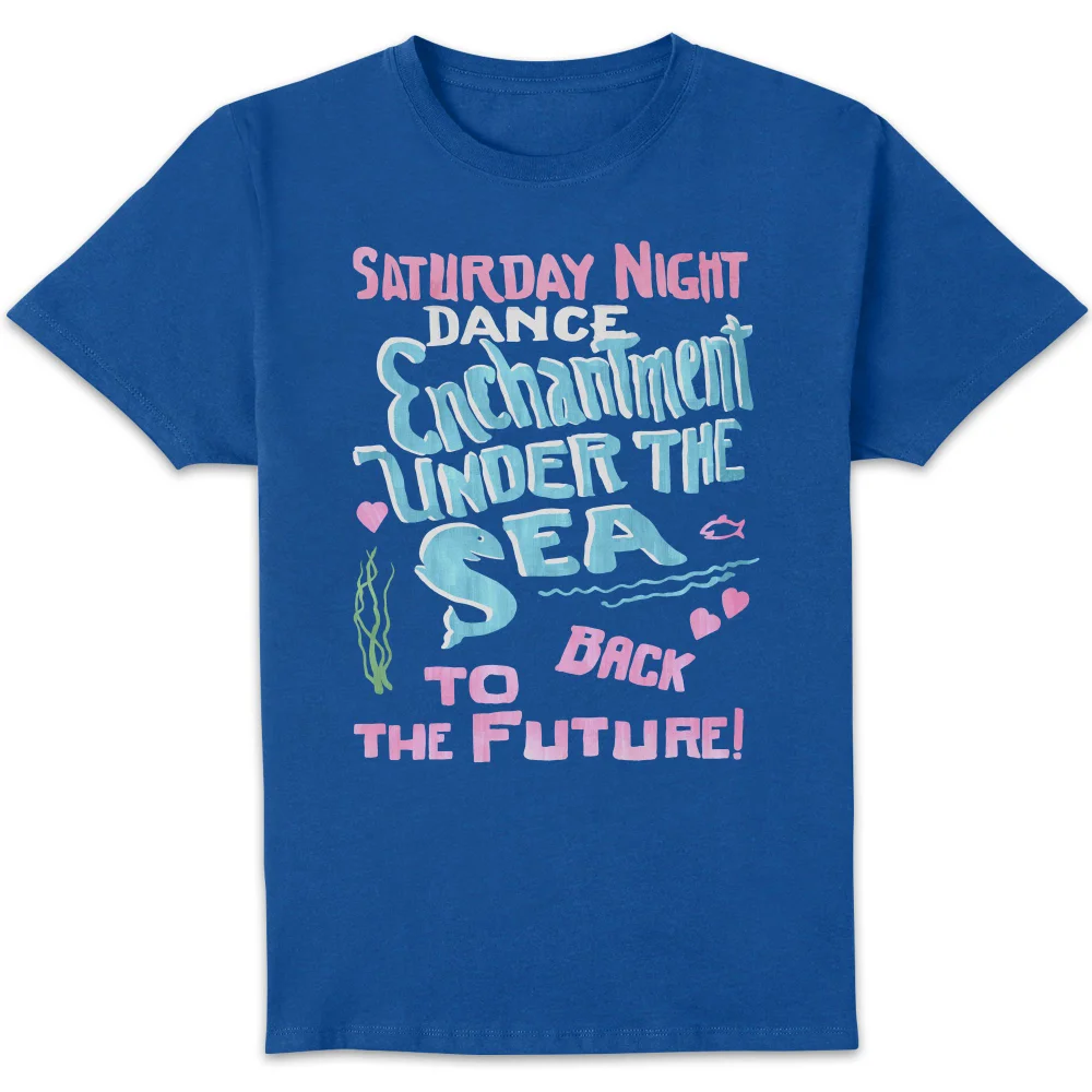 Back To The Future Enchantment Under The Sea Unisex T-Shirt - Blue - L Bild 1