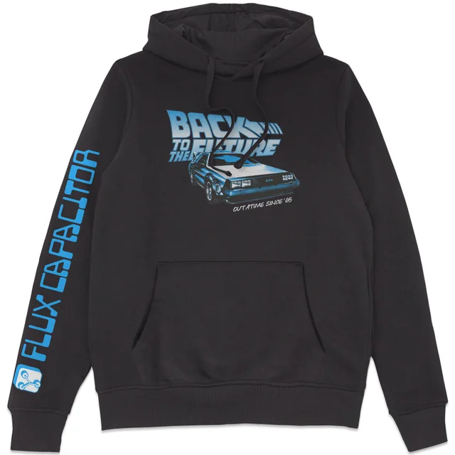 Back To The Future Outatime Since 85 Hoodie - Black