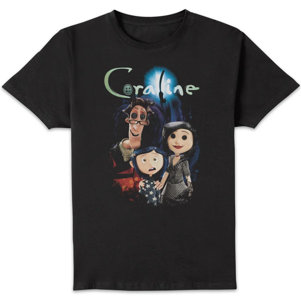 Coraline Other Mother And Father Unisex T-Shirt - Black - S Bild 1