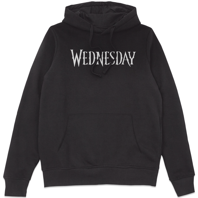 Wednesday Logo Hoodie - Black