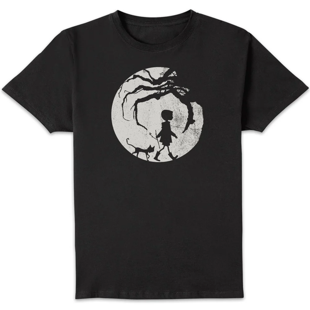Coraline Silhouette Unisex T-Shirt - Black - S Bild 1
