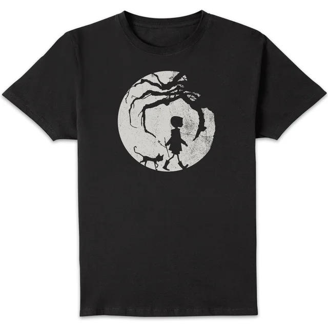 Coraline Silhouette Unisex T-Shirt - Black