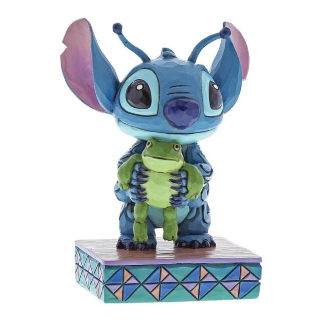 Enesco Disney Stitch Strange Life-Forms Stitch with Frog Figurine
