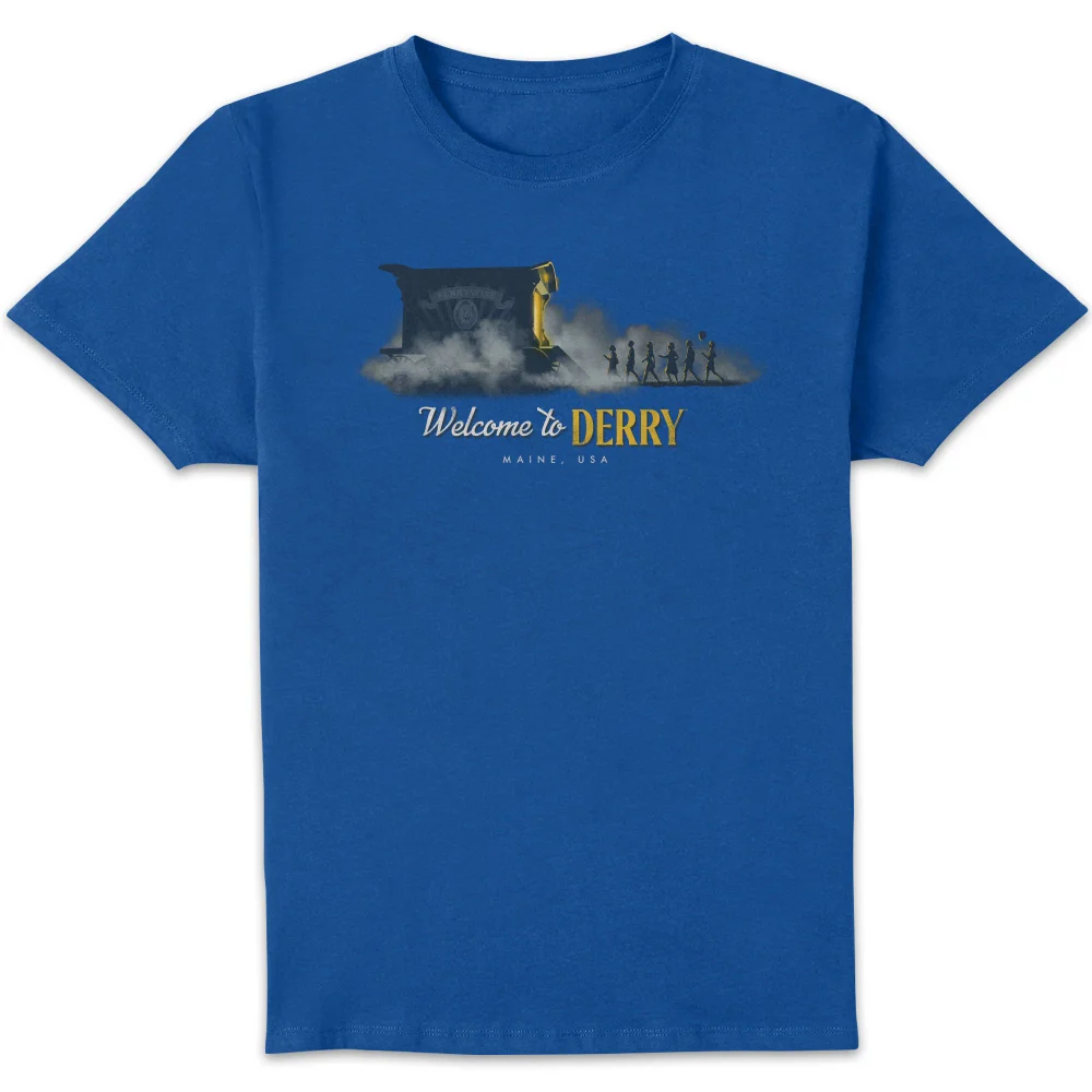 IT - Welcome To Derry Circus Unisex T-Shirt - Blue - XXL Bild 1