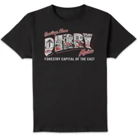IT - Welcome To Derry Postcard Unisex T-Shirt - Black - undefined undefined