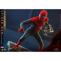 Hot Toys Spider-Man (Battling Version) Movie Promo Edition 1:6th Scale Collectible Statue (28cm)