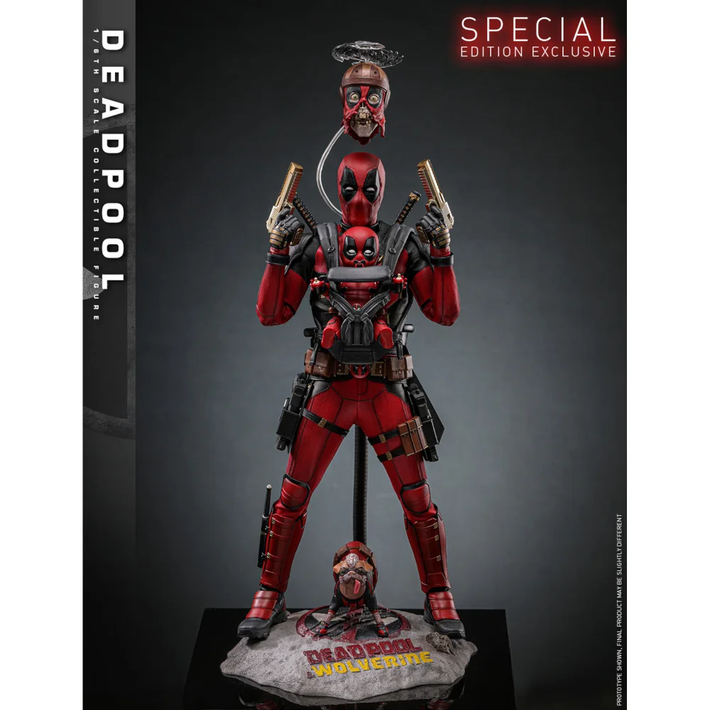 Hot Toys Deadpool and Wolverine Deadpool Special Edition 1:6th Scale Statue (31cm) Bild 1