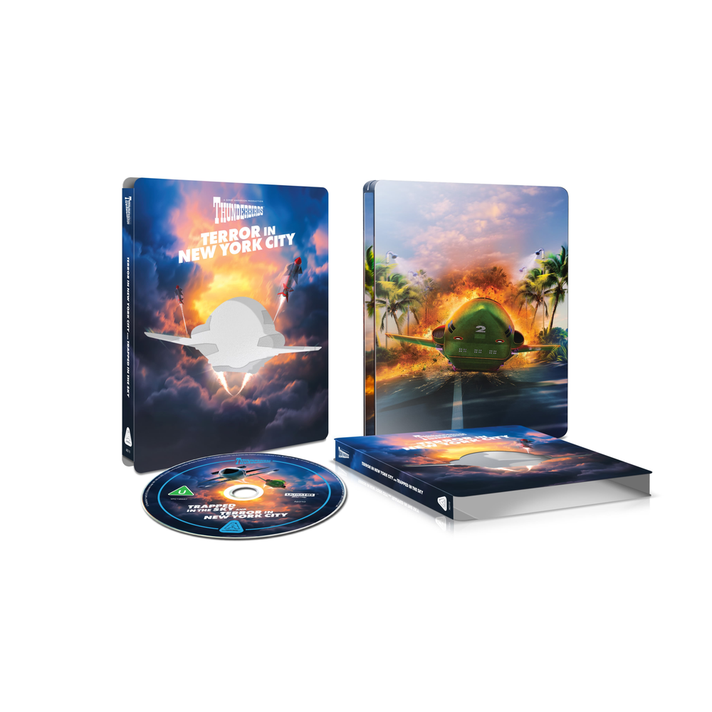 Thunderbirds Trapped in the Sky / Terror in New York City 4K Ultra HD Collectors Edition SteelBook Bild 1