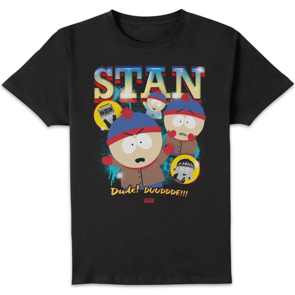 South Park Stan Bootleg Unisex T-Shirt - Black - M Bild 1