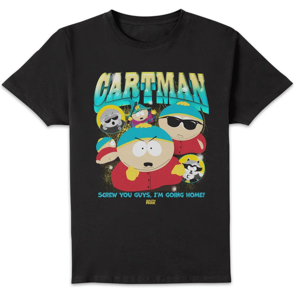 South Park Cartman Bootleg Unisex T-Shirt - Black - S Bild 1