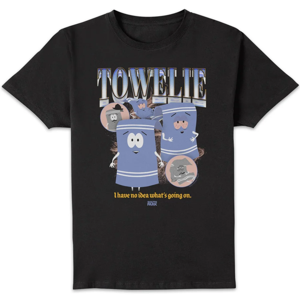 South Park Towelie Bootleg Unisex T-Shirt - Black - S Bild 1