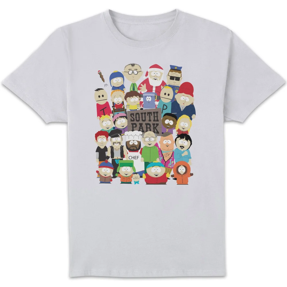 South Park Collective Unisex T-Shirt - White - S Bild 1