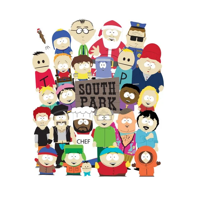 South Park Collective Unisex T-Shirt - White